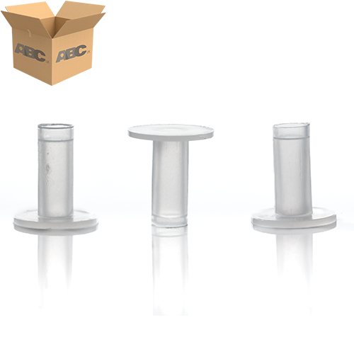 [93010-CASE] Clear Micro Base - 19mm Diameter (Case of  4)