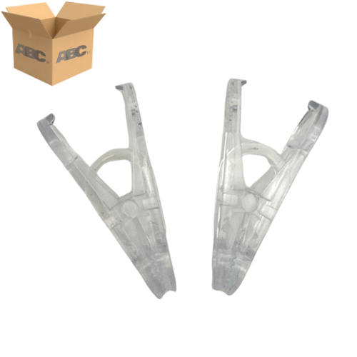 [92020-CASE] Clip-N-Weight II 16g Clear (Pack of 50) (Case of  10)