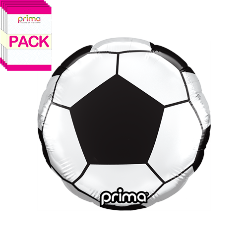 [PF-0107-9-50-2-BAND] 9" Soccer Ball (Pack of 5) - Prima