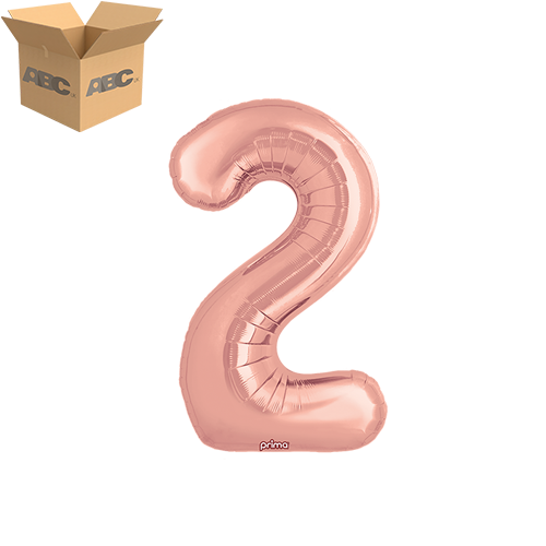 [PF-RGD2-16-50-2-CASE] 16" Rose Gold Number 2 (Case of 50) - Prima