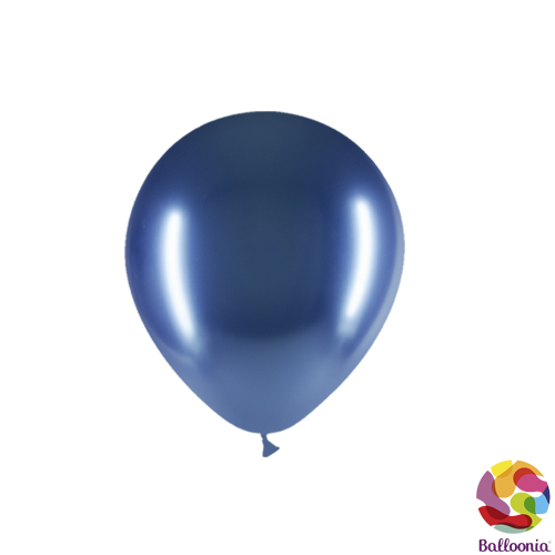 [45B04*100] 5" Round Balloons - Brilliant. Blue B04 - 100CT - Balloonia