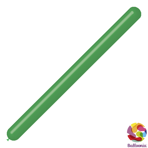 [360P38*50]  360 Modelling Balloons - Green P38 - 50CT - Balloonia