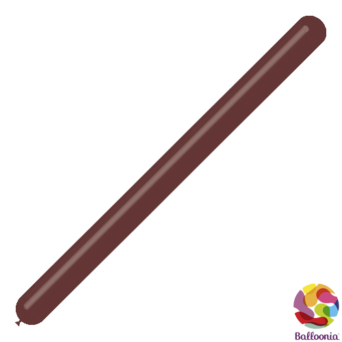 [360P40*50]  360 Modelling Balloons - Chocolate P40 - 50CT - Balloonia