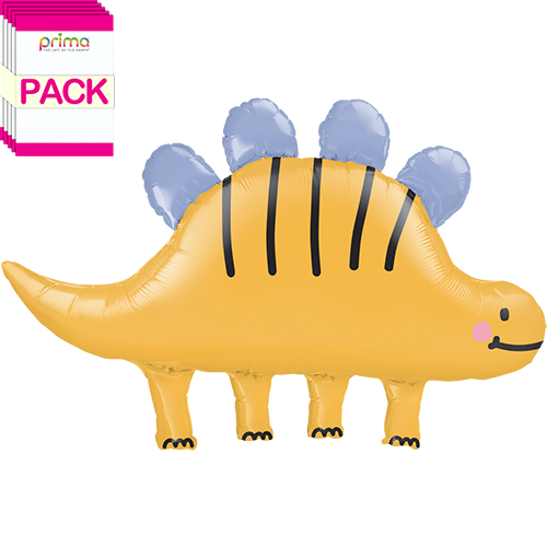 [PF-0015-43-50-1-BAND] 43" Stegosaurus Shape (Pack of 5) - Prima