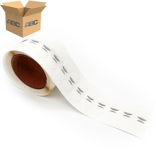 [93061-CASE] Gel Non-Permanent Dots, Double-Sided, 24mm - Roll of 500 (Case of 1)