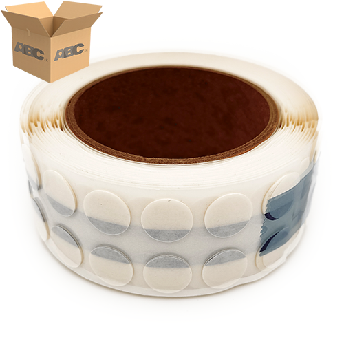 [93062-CASE] Foam Sticky Pads, Double-Sided, 17mm - Roll of 500 (Case of 1)