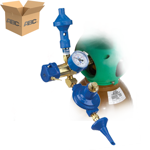 [52504-CASE] Universal Plus Inflator 60/40 Push Valve & Bubble Inflator™ (Case of 1)