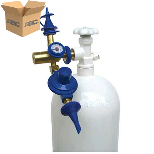 [52539-CASE] Dual Auto Gauge Inflator Soft Touch Push Valve U.K. (Case of 1)