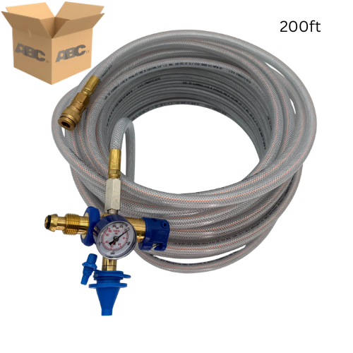 [87712-200-CASE] Primary Regulator 200' Low Pressure Hose, Back Check, STPV (Case of 1)
