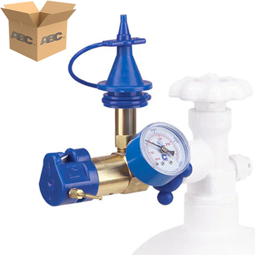 [81210-MOQ] Classic Inflator with Gauge, Soft-Touch Push Valve (MOQ of 5)