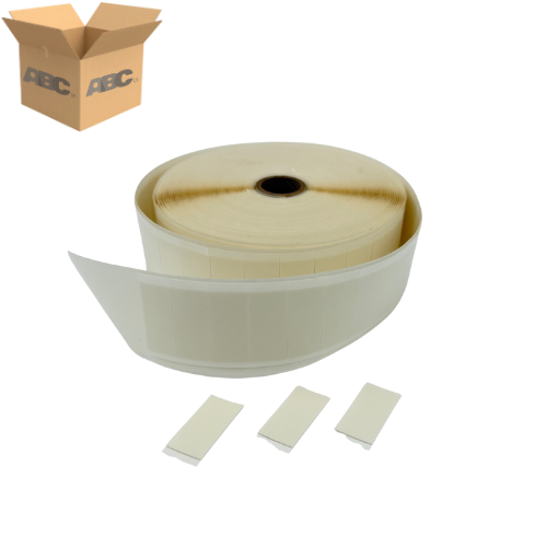 [93026-MOQ] Rectangle Foam Pads, Double-Sided, 40mmx20mm - Roll of 1000 (MOQ of 5)